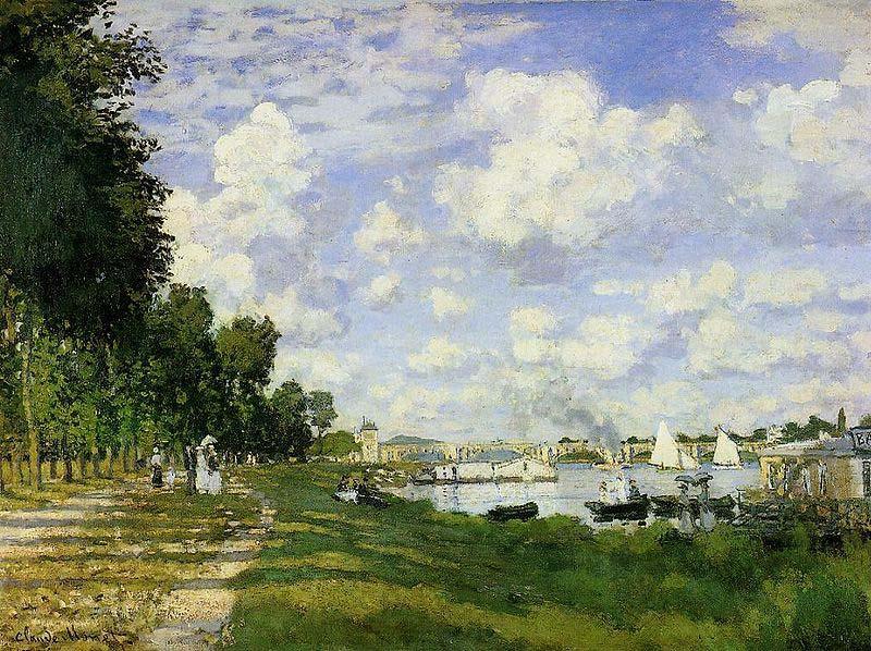 Claude Monet The Basin at Argenteuil